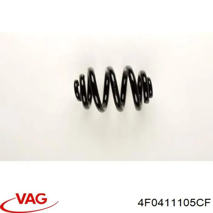 Передняя пружина 4F0411105CF VAG