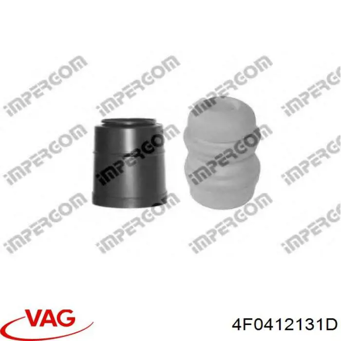 Буфер-отбойник амортизатора переднего + пыльник VAG 4F0412131D цена, от 14.82 USD