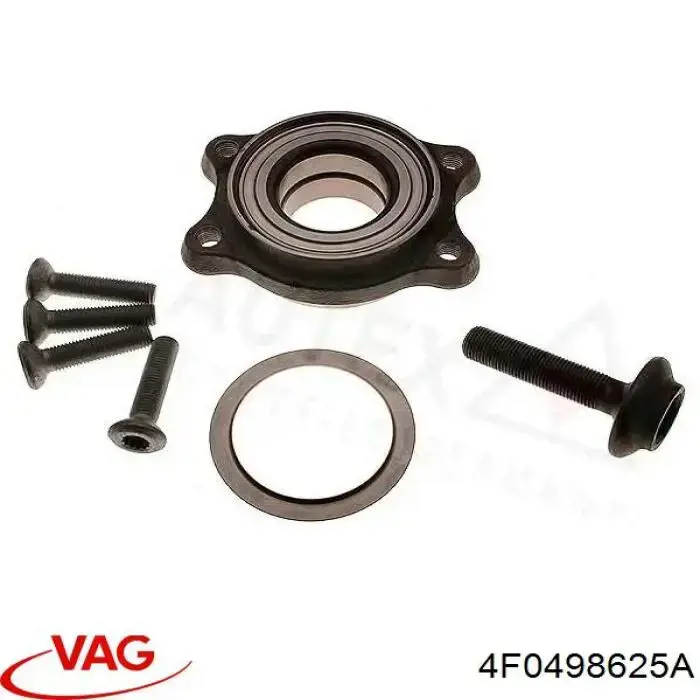 Подшипник ступицы передней/задней 4F0498625A VAG