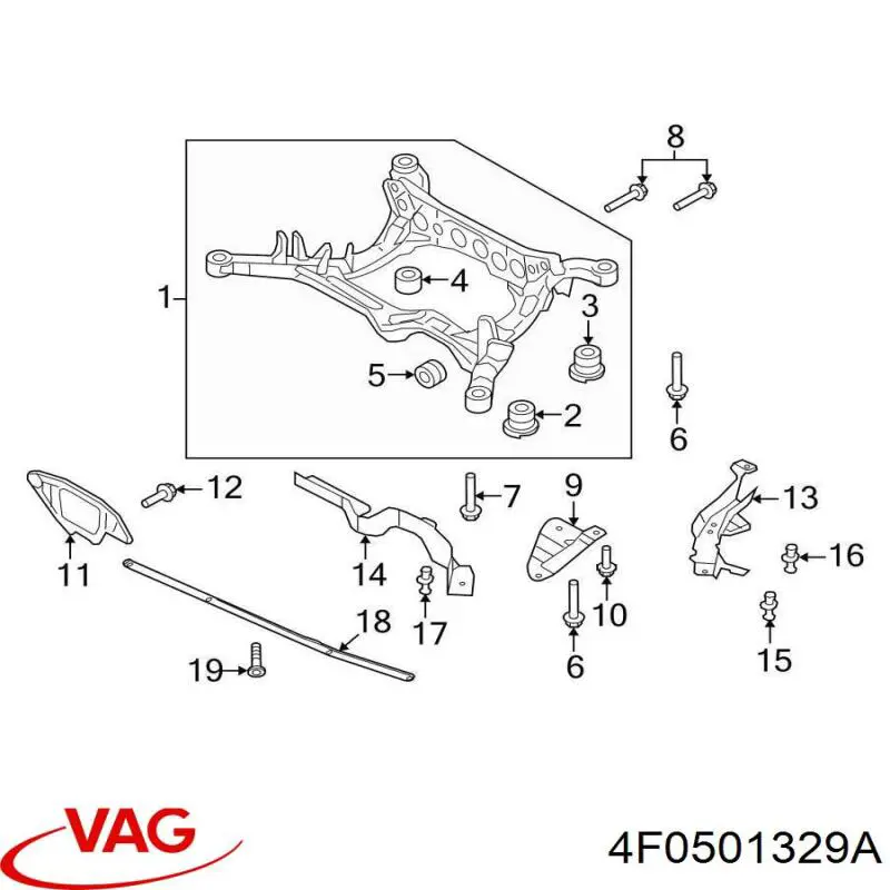  4F0501329A VAG