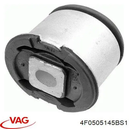 Сайлентблок задней балки (подрамника) 4F0505145BS1 VAG