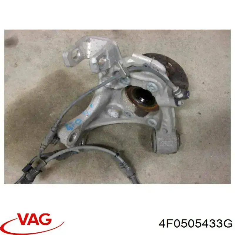 Цапфа - поворотный кулак задний, левый VAG 4F0505433F цена, от 22.80 USD