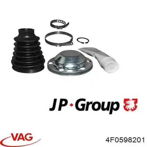Пыльник шарнира угловых скоростей внутренний передний VAG 4F0598201 цена, от 6.92 USD