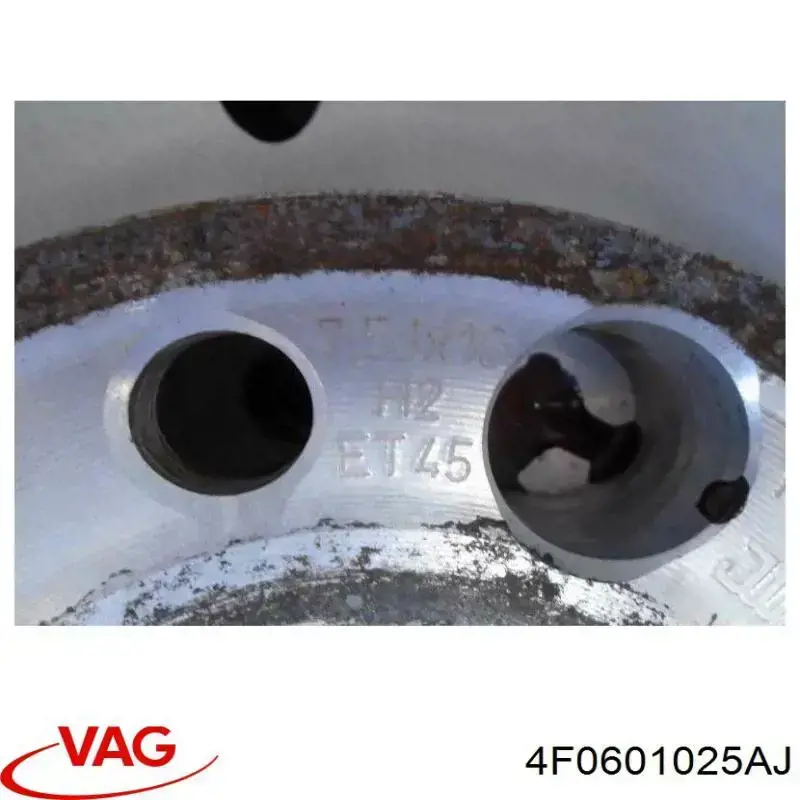 Купить 4F0601025AJ VAG Диски колесные