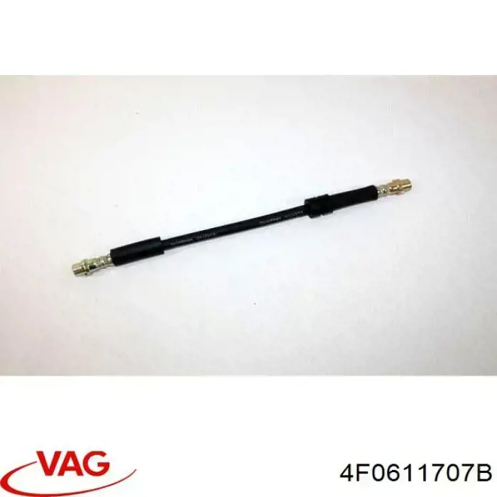 4F0611707B VAG Гибкая тормозная трубка передняя