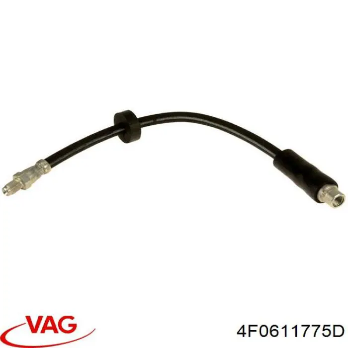 Купить 4F0611775D VAG Задний тормозной шланг