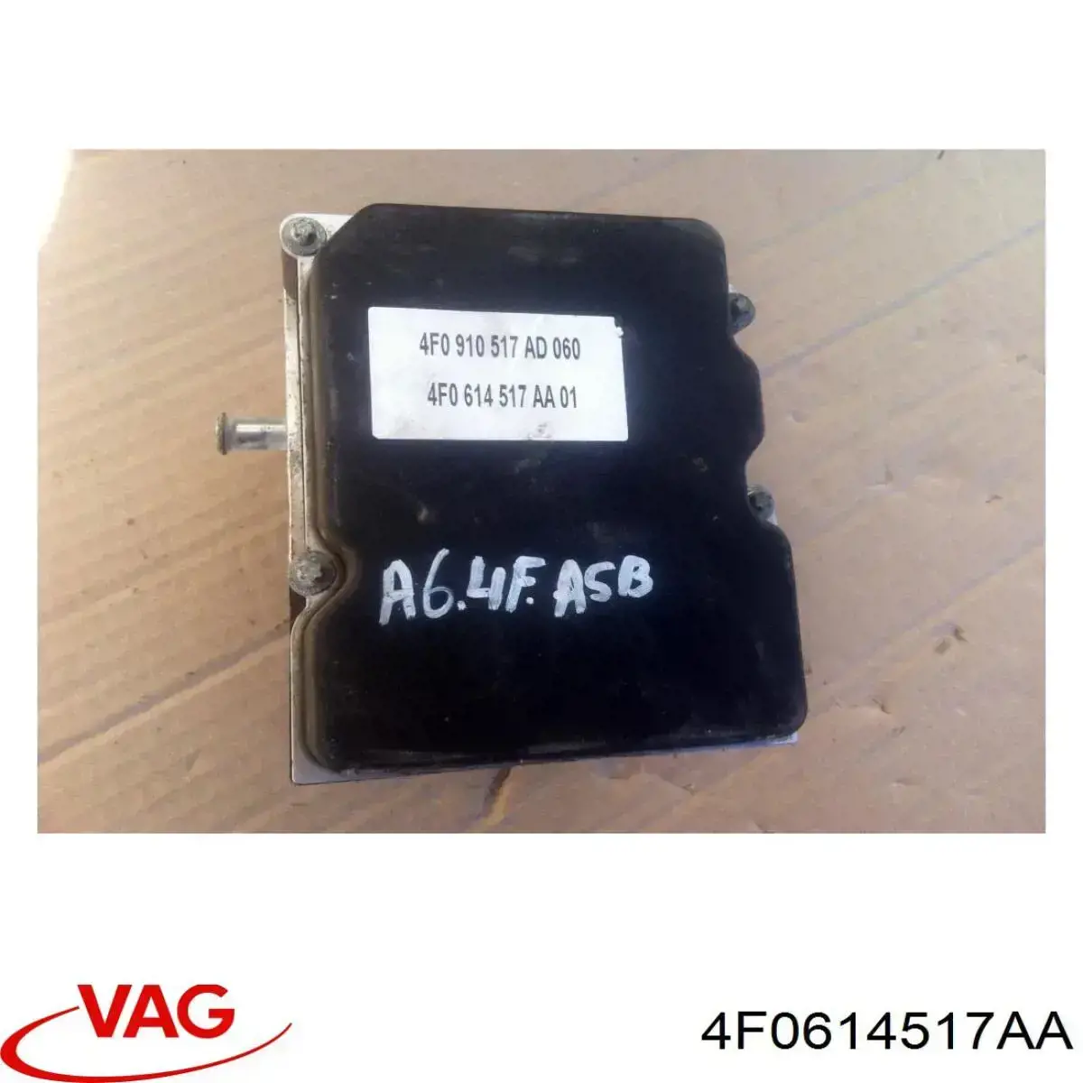 Unidade hidráulico de controlo ABS para Audi A6 C6 4F2