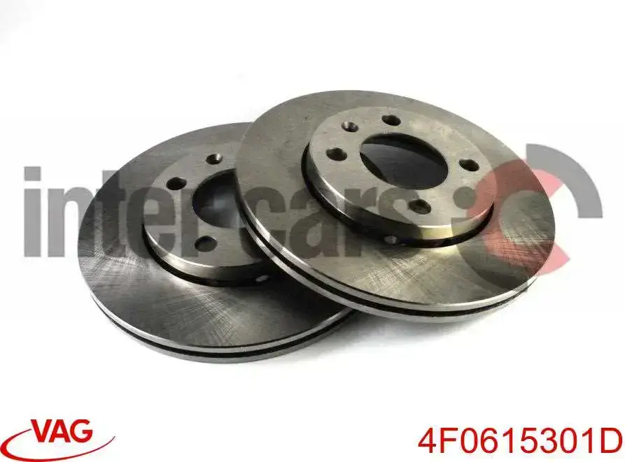 Купить 4F0615301D VAG Ротор тормозной