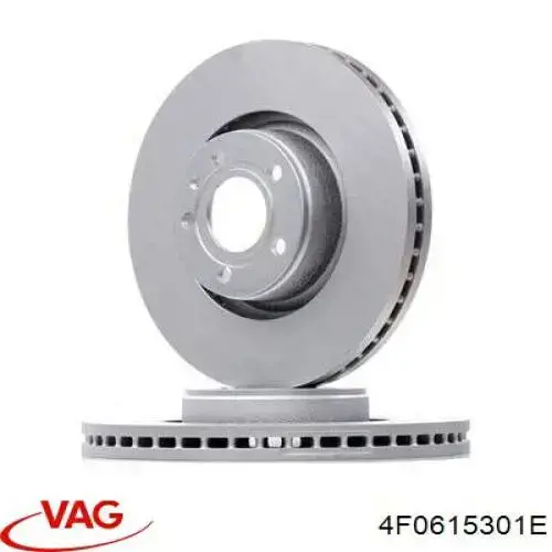 4F0615301E VAG диск тормозной передний