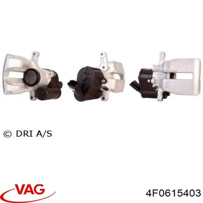 Купить 4F0615403 VAG Суппорт задний левый