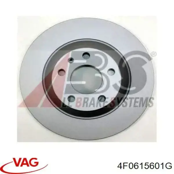 Задний тормозной диск VAG 4F0615601G цена, от 51.66 USD