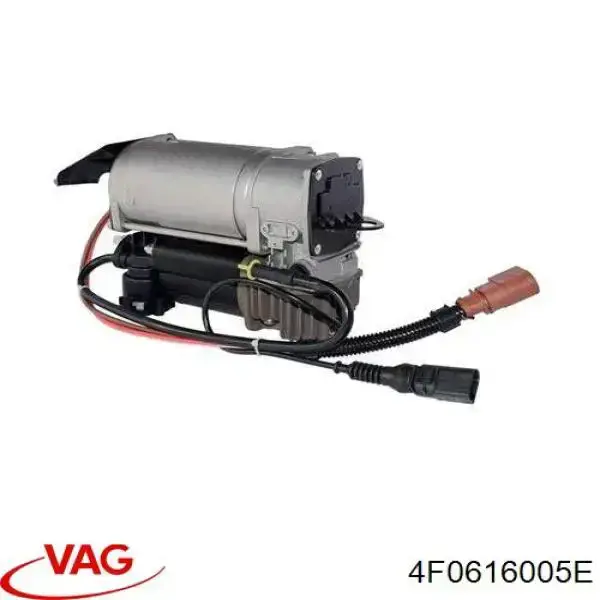 Компрессор пневмоподвески VAG 4F0616005E цена, от 247.08 USD