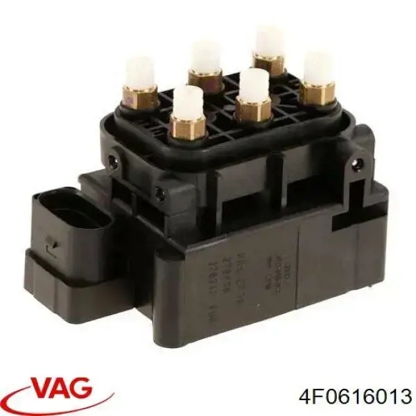 4F0616013 VAG Блок клапанов гидравлической подвески AБС (ABS)