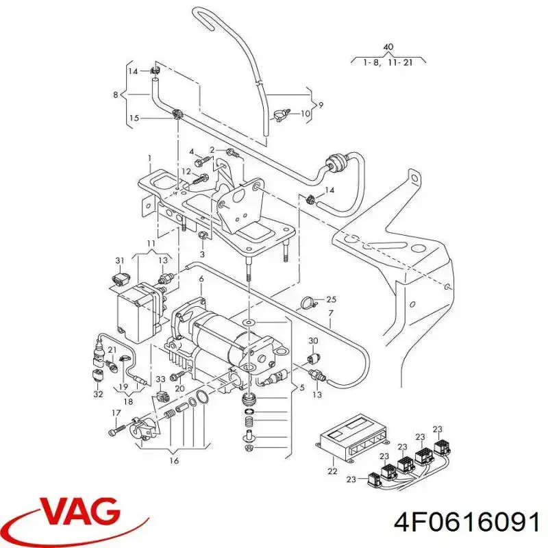  4F0616091 VAG