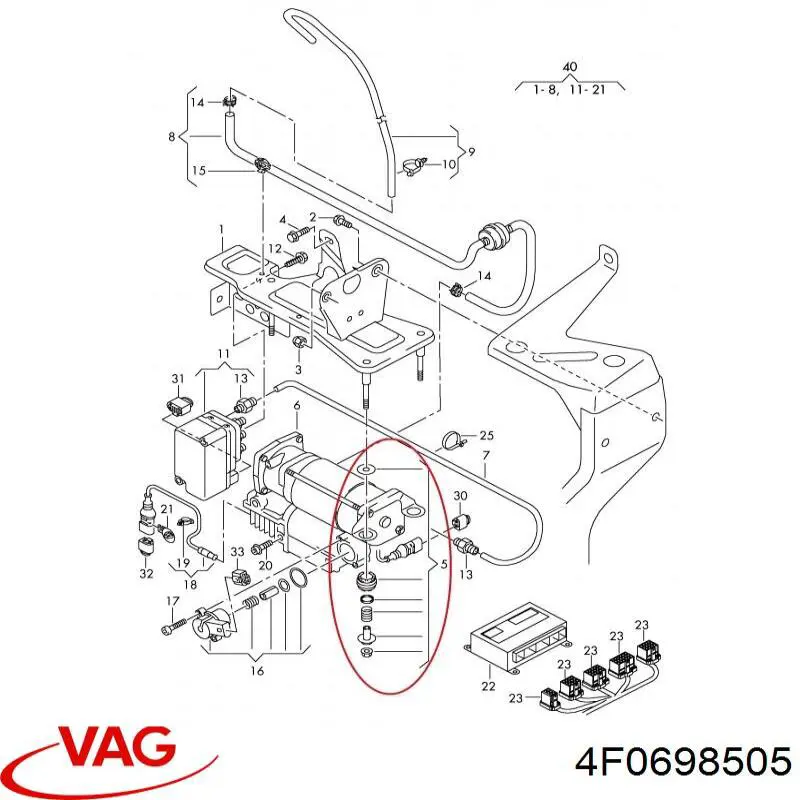 4F0698505 VAG 