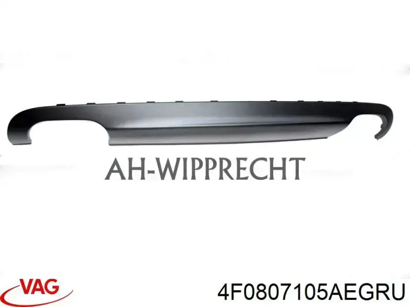 Передний бампер 4F0807105AEGRU VAG