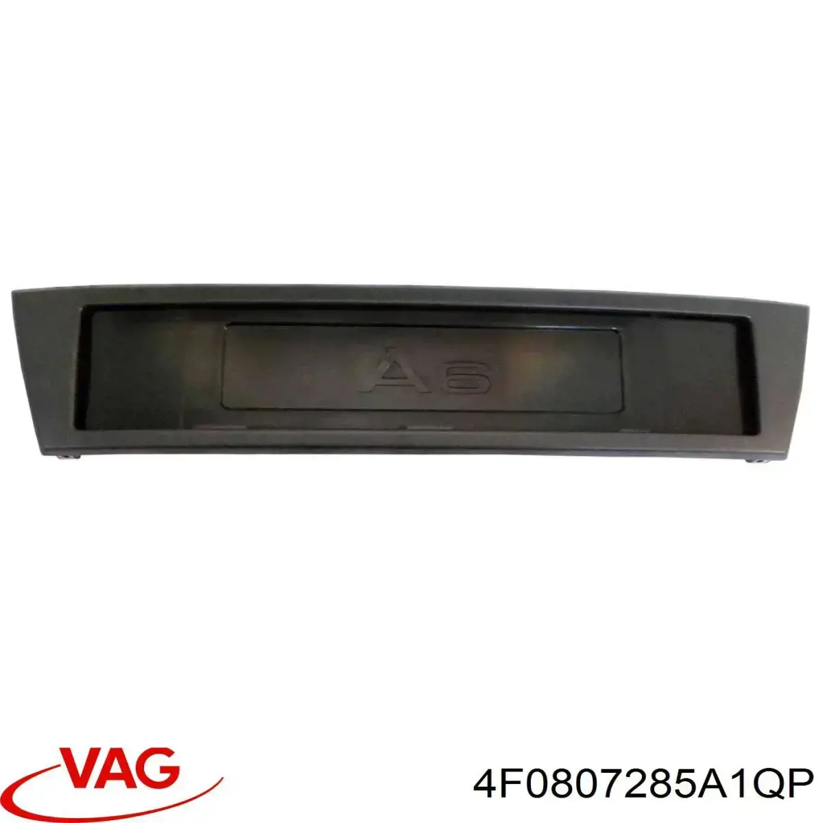 Кронштейн переднего номерного знака VAG 4F0807285A1QP цена, от 20.32 USD