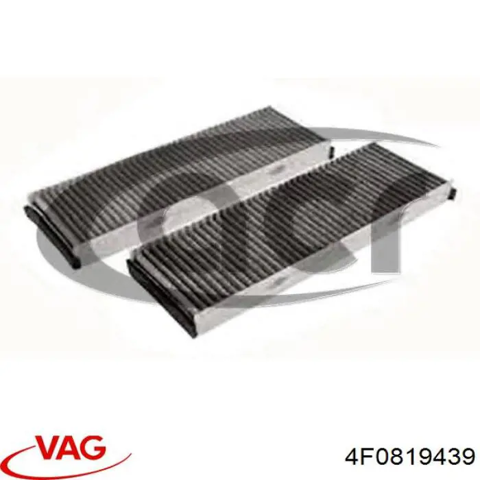 Купить 4F0819439 VAG Фильтр салона угольный