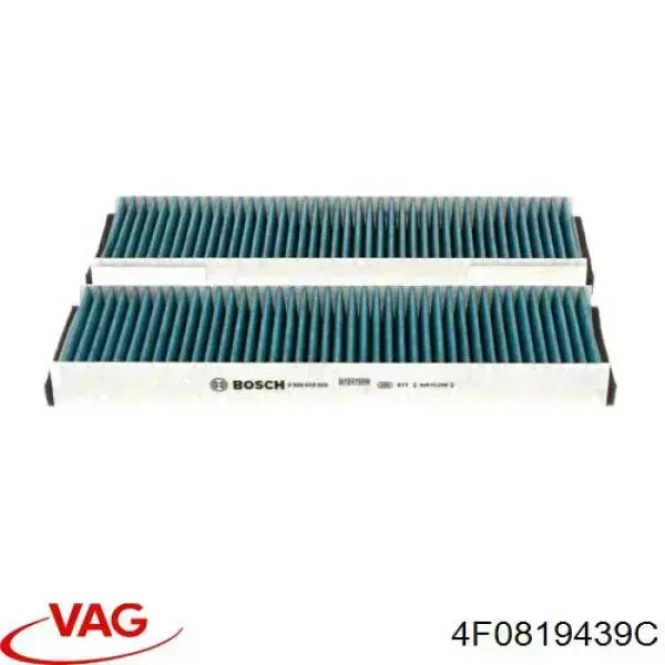 4F0819439C VAG Внутрисалонный фильтр