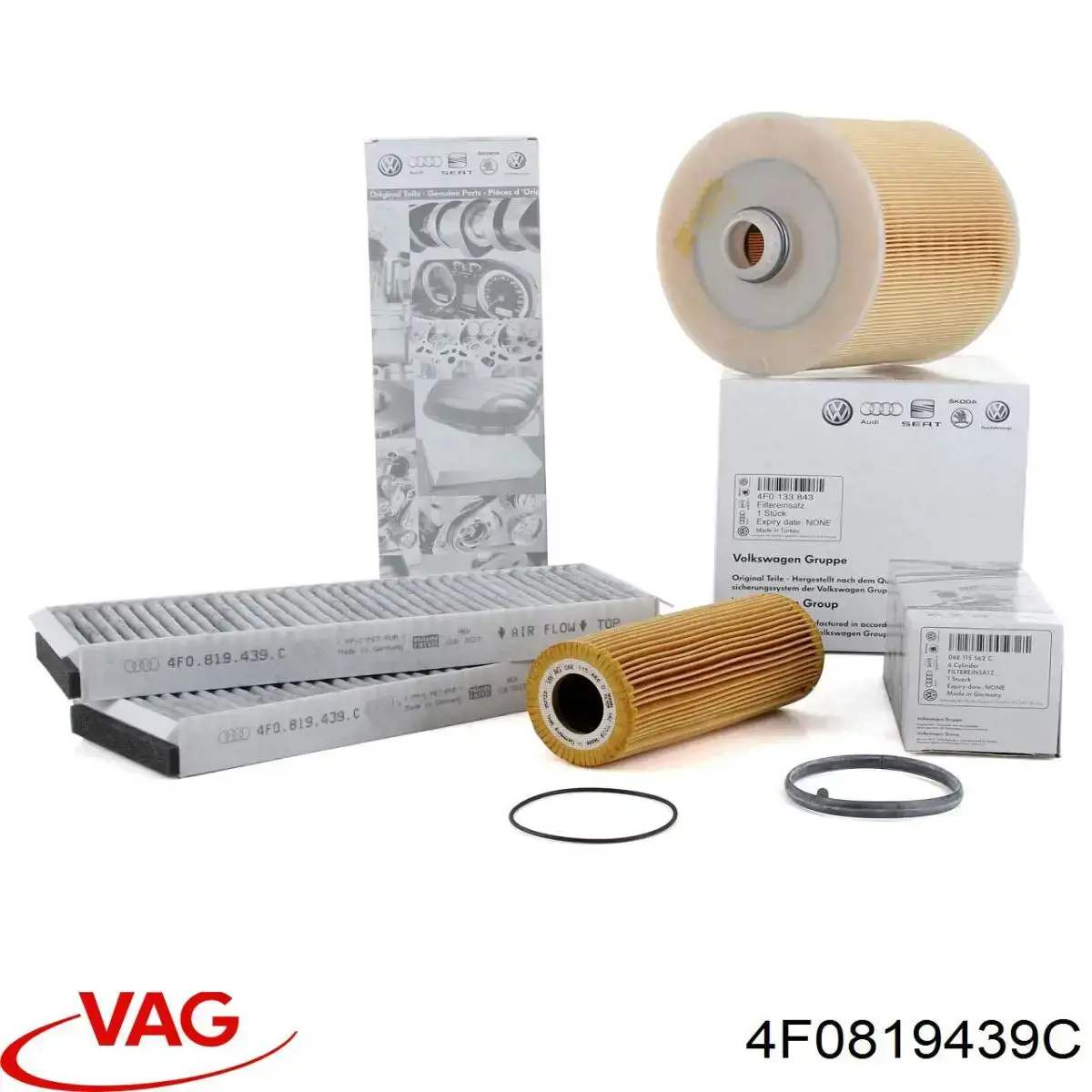 Фильтр салона 4F0819439C VAG
