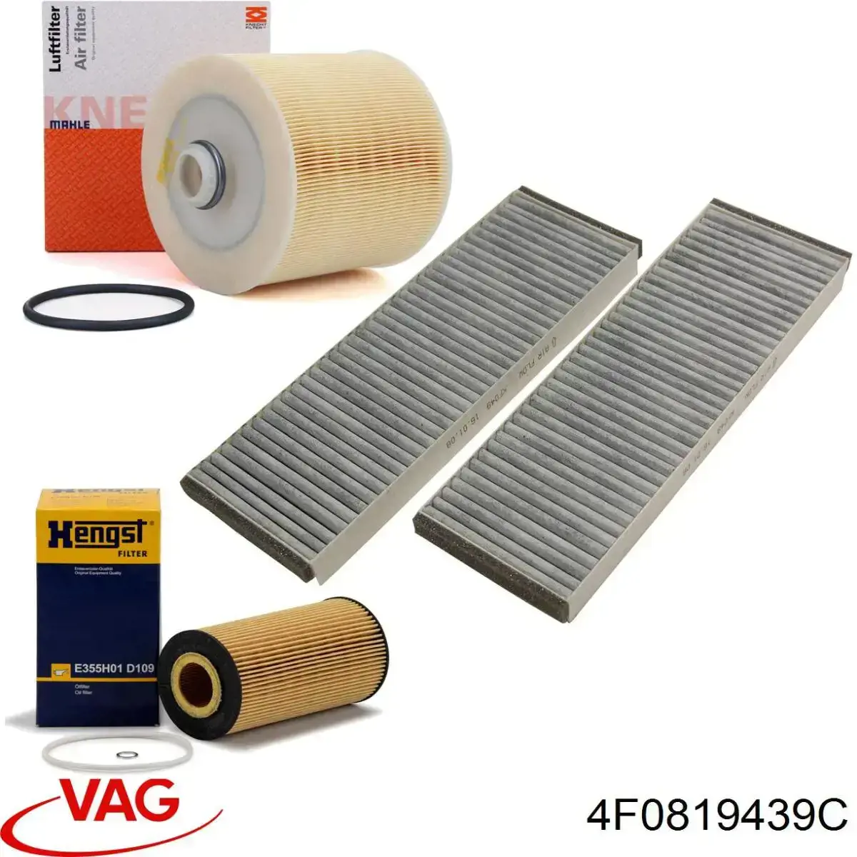 Фильтр воздушный отопителя VAG 4F0819439C цена, от 10.45 USD