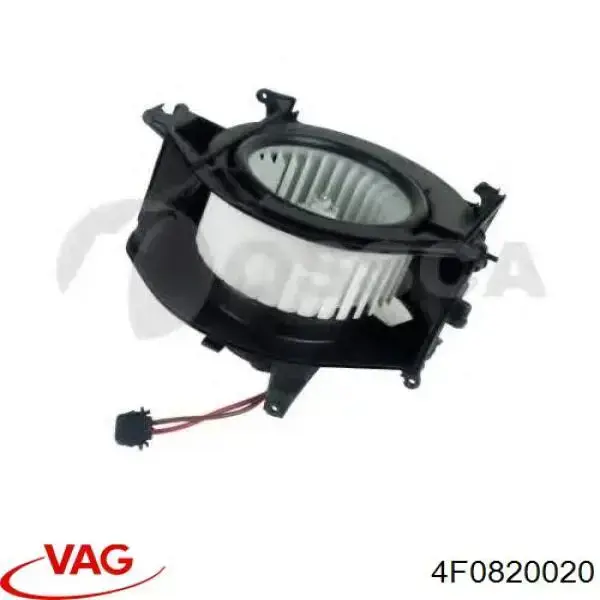 Мотор вентилятора печки (отопителя салона) VAG 4F0820020 цена, от 76.74 USD