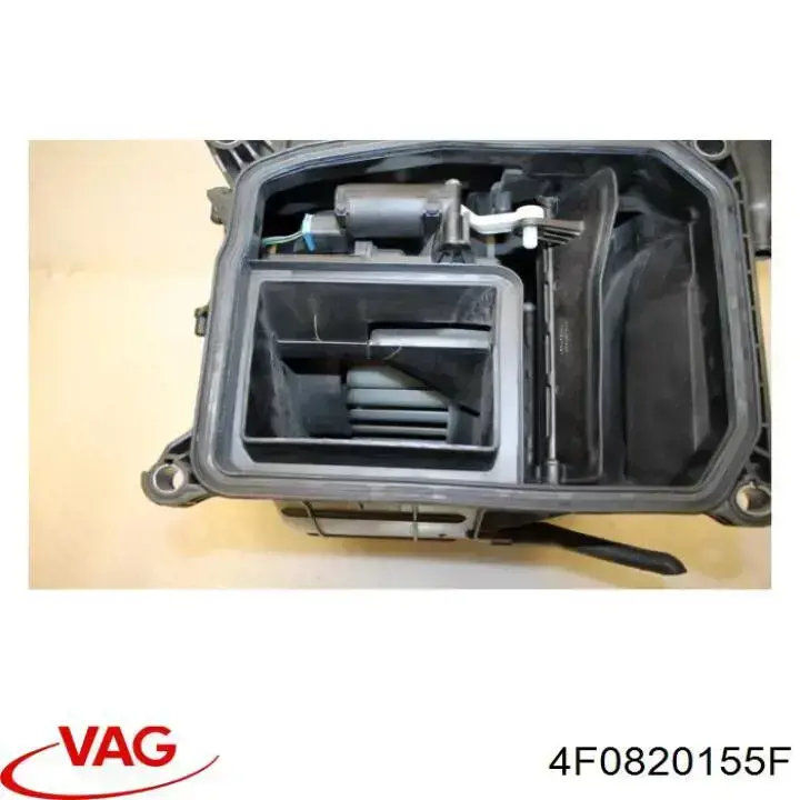 4F0820155F VAG Корпус вентилятора печки (отопителя салона), в сборе