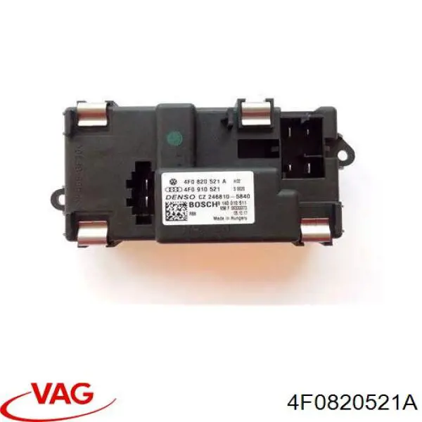 4F0820521A VAG регулятор оборотов вентилятора охлаждения (блок управления)