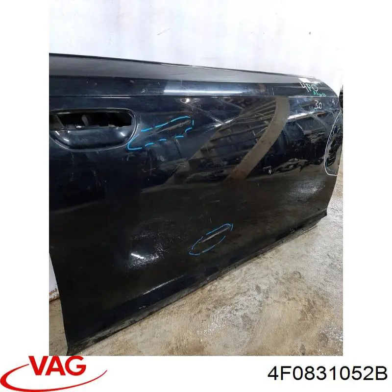 4F0831052B VAG porta dianteira direita