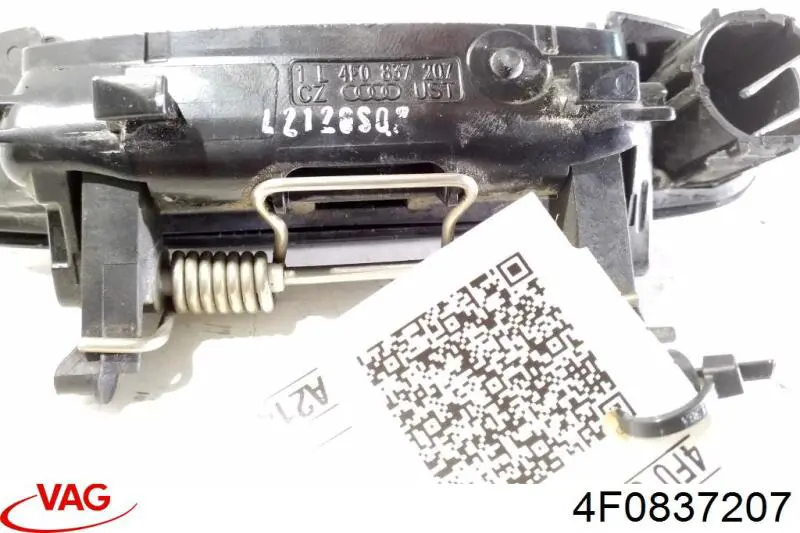 Ручка двери передней наружная левая VAG 4F0837207 цена, от 11.29 USD