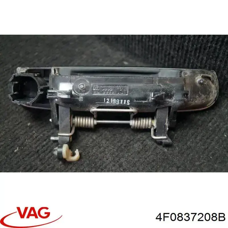 4F0837208B VAG Ручка передней двери наружная, правая