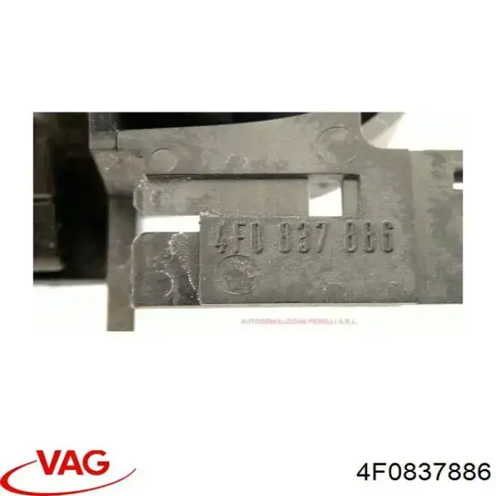 Держатель наружной ручки двери задней правой VAG 4F0837886 цена, от 6.33 USD