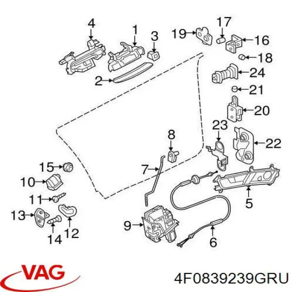  4F0839239GRU VAG