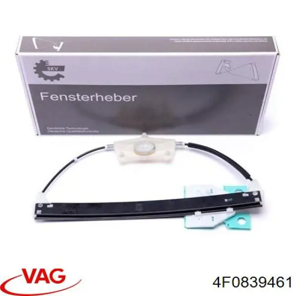 Механизм стеклоподъемника двери задней левой 4F0839461 VAG
