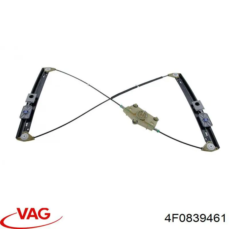 Стеклоподъемник левой задней двери VAG 4F0839461