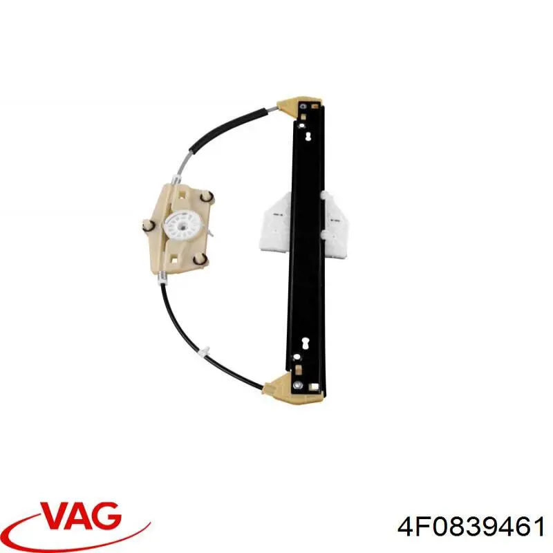 4F0839461 VAG Механизм стеклоподъемника двери задней, левой