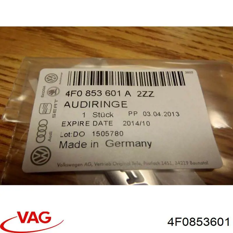  4F0853601 VAG