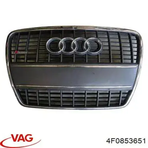 Решетка радиатора 4F0853651 VAG