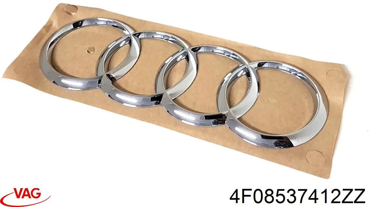 Эмблема на крышку багажника VAG 4F08537412ZZ