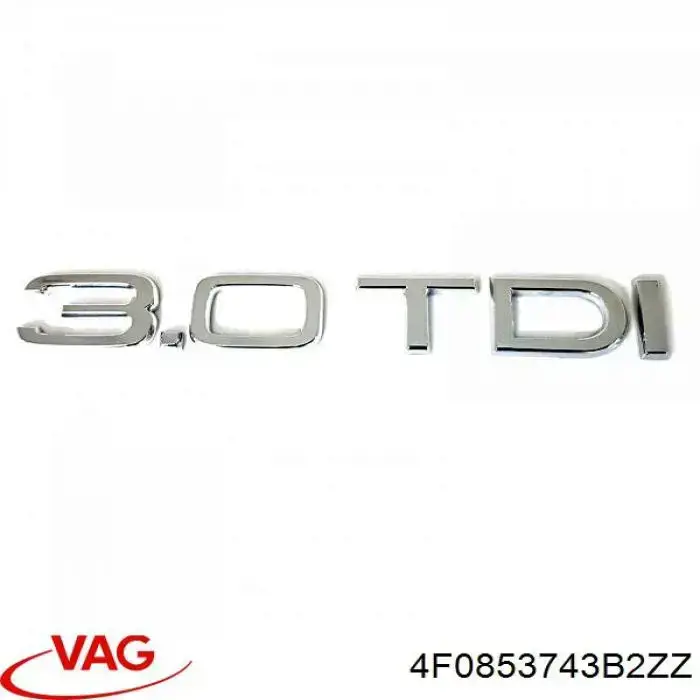  4F0853743B2ZZ VAG