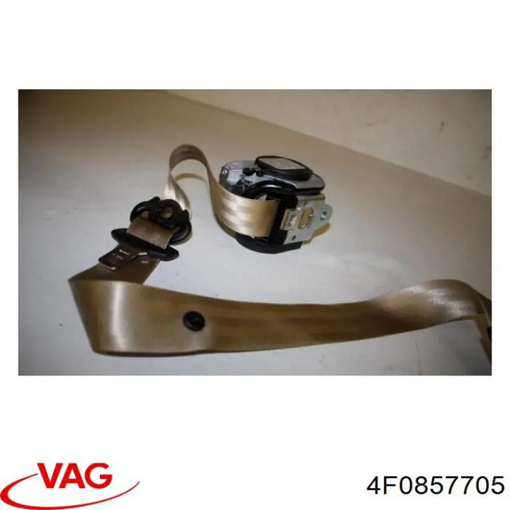 Ремень безопасности передний левый VAG 4F0857705 цена, от 22.57 USD