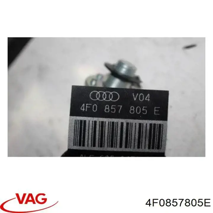 4F0857805E VAG ремень безопасности задний левый