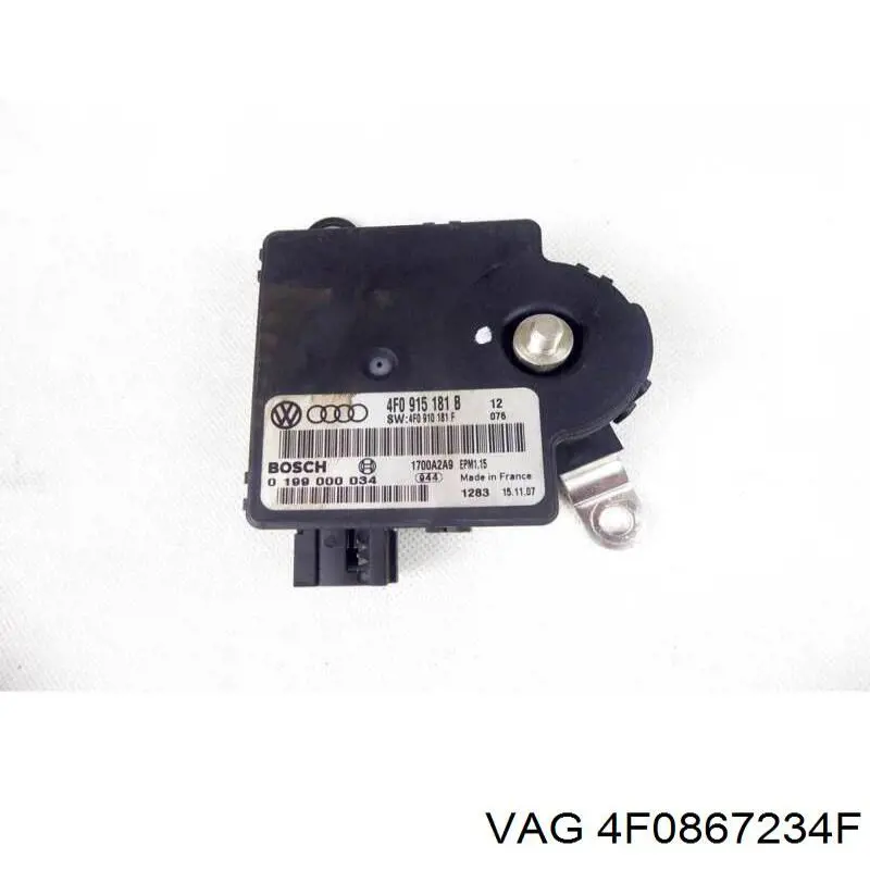 Купить 4F0867234F VAG Обшивка стойки кузова внутренняя передняя правая