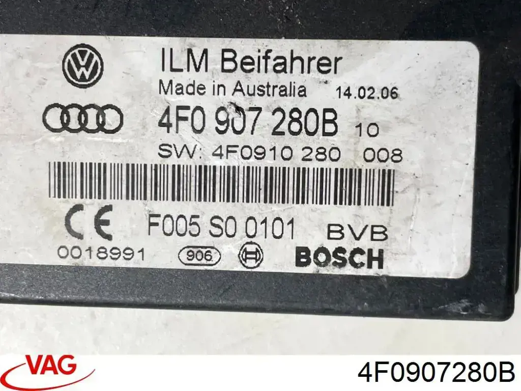 Компьютер бортовой VAG 4F0907280B цена, от 5.91 USD