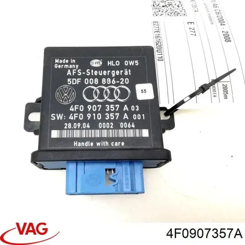 4F0907357A VAG Блок упавления автосветом
