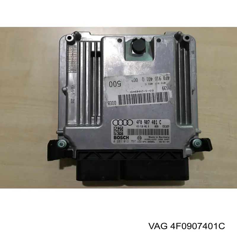 4F0907401C VAG Мозги двигателя