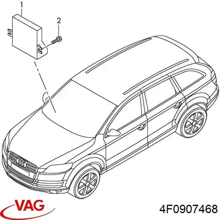 Купить 4F0907468 VAG Система самодиагностики