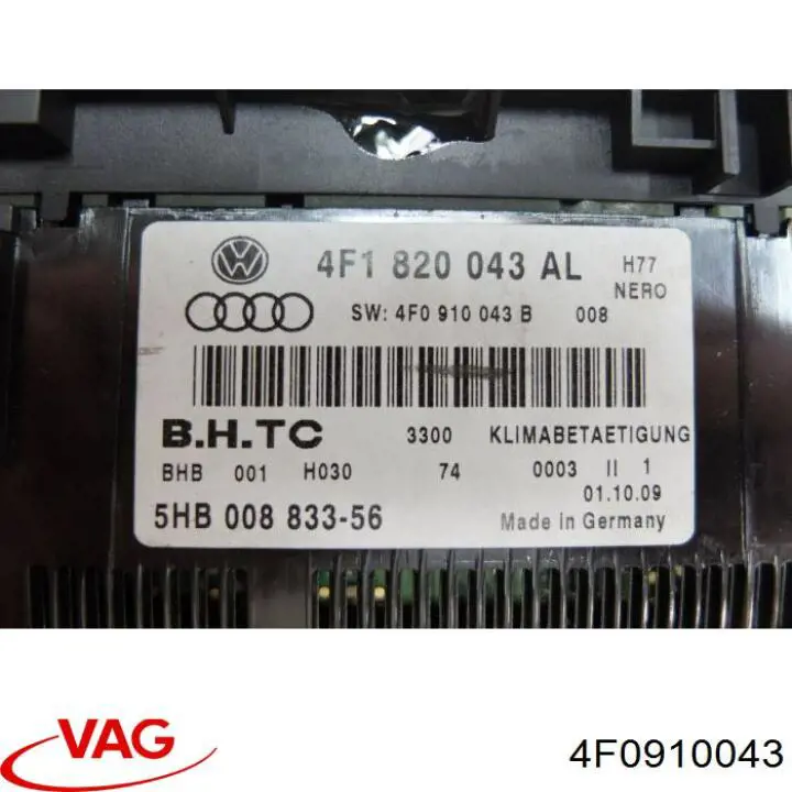  4F0910043 VAG