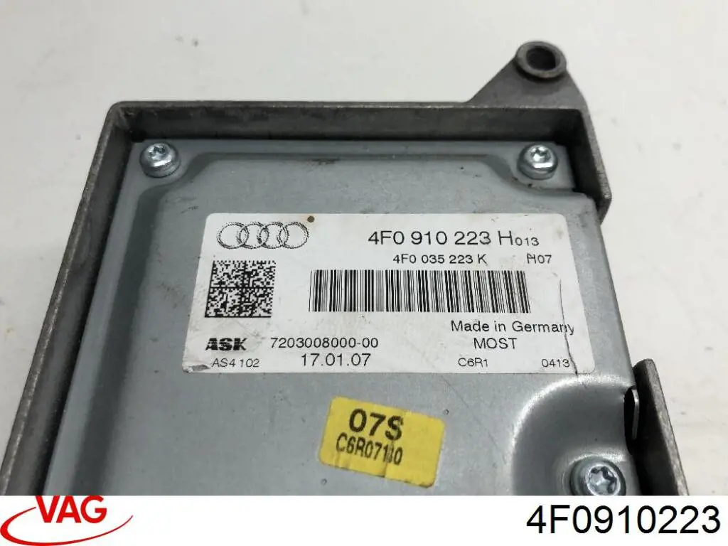 Усилитель звука аудиосистемы VAG 4F0910223 цена, от 50.65 USD