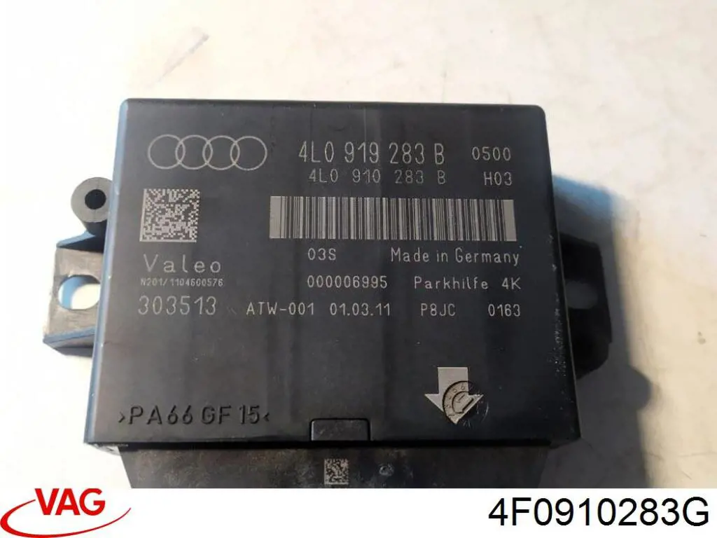 Модуль управления (ЭБУ) парктроником VAG 4F0910283P цена, от 43.08 USD